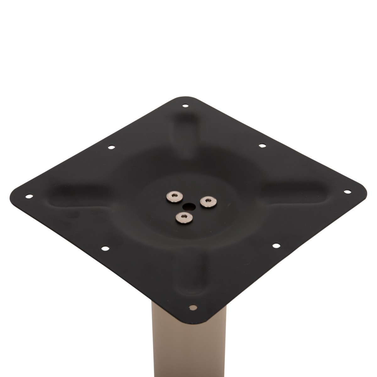 ΒΑΣΗ ΤΡΑΠΕΖΙΟΥ ΑΠΟ ΜΕΤΑΛΛΟ HM421.25 ΚΑΠΟΥΤΣΙΝΟ 40x40x72Υεκ.