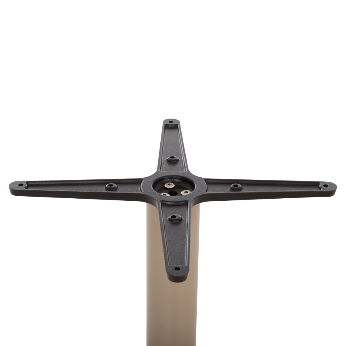 ΒΑΣΗ ΤΡΑΠΕΖΙΟΥ HM438.25 ΜΕΤΑΛΛΟ ΚΑΠΟΥΤΣΙΝΟ ΜΑΤ-ΡΕΓΟΥΛΑΤΟΡΟΙ 46x46x72Yεκ.