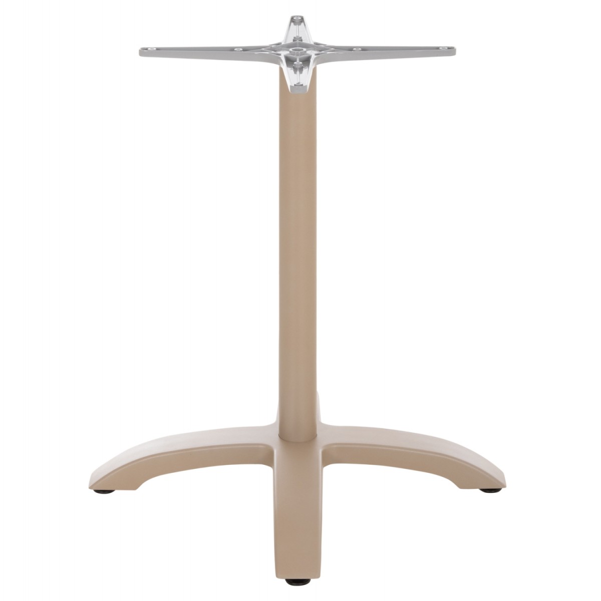 ΒΑΣΗ ΑΛΟΥΜΙΝΙΟΥ HM460.25 ΚΑΠΟΥΤΣΙΝΟ ΜΑΤ 66x66x72Υεκ. ΜΕ ΣΤΑΥΡΟ 48Χ48εκ.