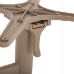 ΒΑΣΗ ΔΙΣΤΗΛΗ ΜΕ ΑΝΑΔΙΠΛΟΥΜΕΝΟΥΣ ΣΤΑΥΡΟΥΣ HM468.25 ΚΑΠΟΥΤΣΙΝΟ ΑΛΟΥΜΙΝΙΟ 78x59,5x73Υ