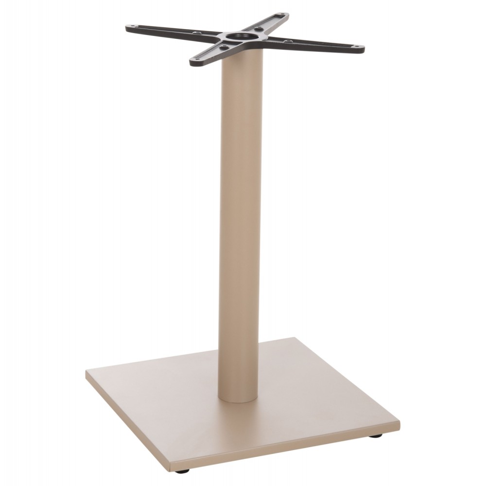 ΒΑΣΗ ΤΡΑΠΕΖΙΟΥ ΑΛΟΥΜΙΝΙΟΥ HM475.25 ΚΑΠΟΥΤΣΙΝΟ 46x46x72Υεκ. ΣΤΑΥΡΟΣ 46Χ46εκ