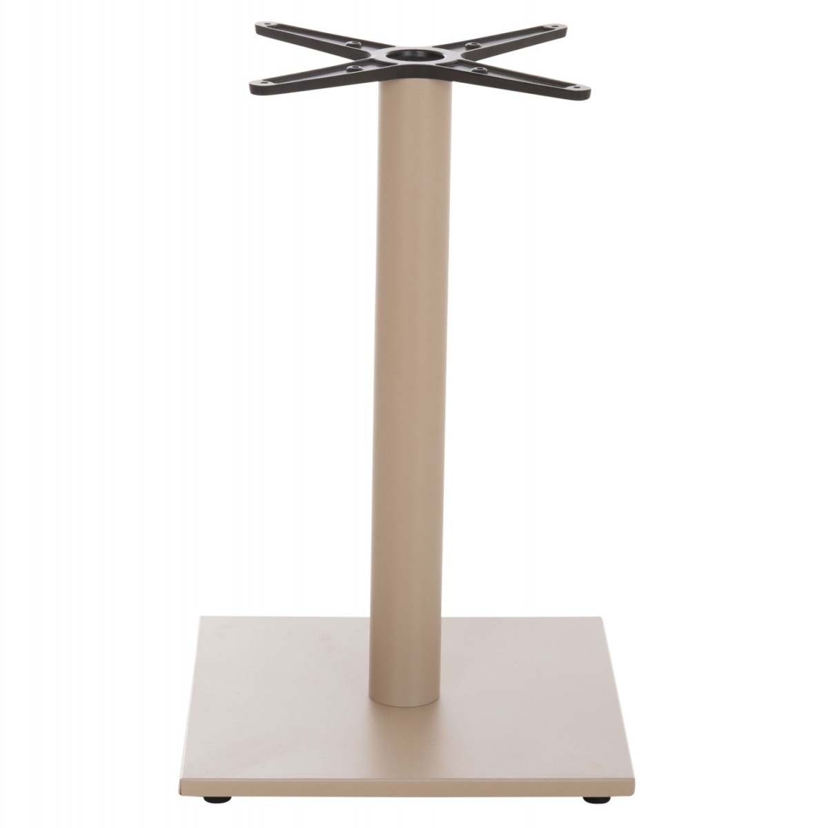 ΒΑΣΗ ΤΡΑΠΕΖΙΟΥ ΑΛΟΥΜΙΝΙΟΥ HM475.25 ΚΑΠΟΥΤΣΙΝΟ 46x46x72Υεκ. ΣΤΑΥΡΟΣ 46Χ46εκ