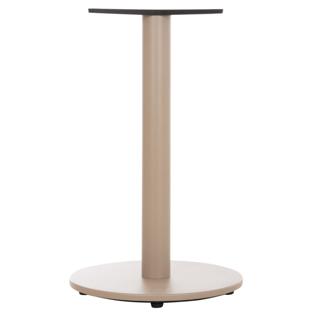 ΒΑΣΗ ΤΡΑΠΕΖΙΟΥ ΑΛΟΥΜΙΝΙΟΥ ΣΤΡΟΓΓΥΛΗ ΚΑΠΟΥΤΣΙΝΟ HM476.25 ΣΤΑΥΡΟΣ 48Χ48εκ Φ45Χ72Υεκ.