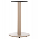 ΒΑΣΗ ΤΡΑΠΕΖΙΟΥ ΑΛΟΥΜΙΝΙΟΥ ΣΤΡΟΓΓΥΛΗ ΚΑΠΟΥΤΣΙΝΟ HM476.25 ΣΤΑΥΡΟΣ 48Χ48εκ Φ45Χ72Υεκ.