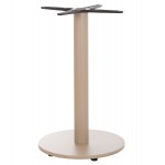 ΒΑΣΗ ΤΡΑΠΕΖΙΟΥ ΑΛΟΥΜΙΝΙΟΥ ΣΤΡΟΓΓΥΛΗ ΚΑΠΟΥΤΣΙΝΟ HM476.25 ΣΤΑΥΡΟΣ 48Χ48εκ Φ45Χ72Υεκ.