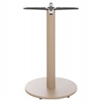 ΒΑΣΗ ΤΡΑΠΕΖΙΟΥ ΑΛΟΥΜΙΝΙΟΥ ΣΤΡΟΓΓΥΛΗ ΚΑΠΟΥΤΣΙΝΟ HM476.25 ΣΤΑΥΡΟΣ 48Χ48εκ Φ45Χ72Υεκ.