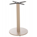 ΒΑΣΗ ΤΡΑΠΕΖΙΟΥ ΑΛΟΥΜΙΝΙΟΥ ΣΤΡΟΓΓΥΛΗ ΚΑΠΟΥΤΣΙΝΟ HM476.25 ΣΤΑΥΡΟΣ 48Χ48εκ Φ45Χ72Υεκ.