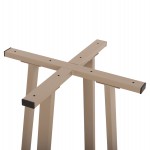 ΒΑΣΗ ΤΡΑΠΕΖΙΟΥ ΜΠΑΡ ΜΕΣΑΙΟΥ ΥΨΟΥΣ HM477.25 ΜΕΤΑΛΛΟ ΚΑΠΟΥΤΣΙΝΟ 50x50x90Υεκ.