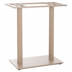 ΒΑΣΗ ΤΡΑΠΕΖΙΟΥ ΜΠΑΡ ΔΙΣΤΗΛΗ ΜΕΣ.ΥΨΟΥΣ HM478.25 ΜΕΤΑΛΛΟ ΚΑΠΟΥΤΣΙΝΟ ΜΑΤ 80x40x90Υεκ