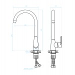 ΨΗΛΗ ΜΠΑΤΑΡΙΑ ΚΟΥΖΙΝΑΣ ΠΑΓΚΟΥ HM4864 ΧΡΩΜΙΟΥ-- 36,1Υεκ.