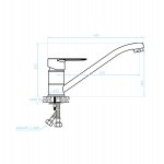 ΜΠΑΤΑΡΙΑ ΚΟΥΖΙΝΑΣ ΠΑΓΚΟΥ HM4865 ΜΑΚΡΥ ΡΟΥΞΟΥΝΙ-ΧΡΩΜΙΟΥ--24.5x13.3Υεκ