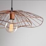 ΦΩΤΙΣΤΙΚΟ ΟΡΟΦΗΣ ΜΕΤΑΛΛΙΚΟ ΚΡΕΜΑΣΤΟ COPPER (ΧΑΛΚΙΝΟ) HM7229.02 Φ50x111 εκ.