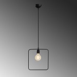 ΦΩΤΙΣΤΙΚΟ ΟΡΟΦΗΣ ΜΕΤΑΛΛΙΚΟ ΜΑΥΡΟ HM7257 30Χ6Χ123 εκ.