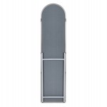 ΚΑΘΡΕΠΤΗΣ ΔΑΠΕΔΟΥ JOELY HM9578.40 ΣΚΕΛΕΤΟΣ ΑΛΟΥΜΙΝΙΟΥ ΣΕ ΑΣΗΜΙ ΧΡΩΜΑ 40x31x160Υεκ.