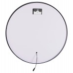 ΚΑΘΡΕΠΤΗΣ ΤΟΙΧΟΥ ΣΤΡΟΓΓΥΛΟΣ HM9579.01 ΑΛΟΥΜΙΝΙΟ ΣΕ ΜΑΥΡΟ-ΦΩΤΙΣΜΟΣ LED Φ60x3εκ.