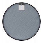 ΚΑΘΡΕΠΤΗΣ ΤΟΙΧΟΥ ΣΤΡΟΓΓΥΛΟΣ HM9582.01 ΣΚΕΛΕΤΟΣ ΑΛΟΥΜΙΝΙΟΥ ΣΕ ΜΑΥΡΟ ΧΡΩΜΑ Φ50x3 εκ.