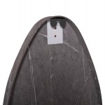 ΚΑΘΡΕΠΤΗΣ ΤΟΙΧΟΥ DROP HM4488.02 ΜΕ ΠΛΑΙΣΙΟ MDF ΣΕ ΧΡΩΜΑΤΙΣΜΟ GREY MARBLE 50x80Υεκ.