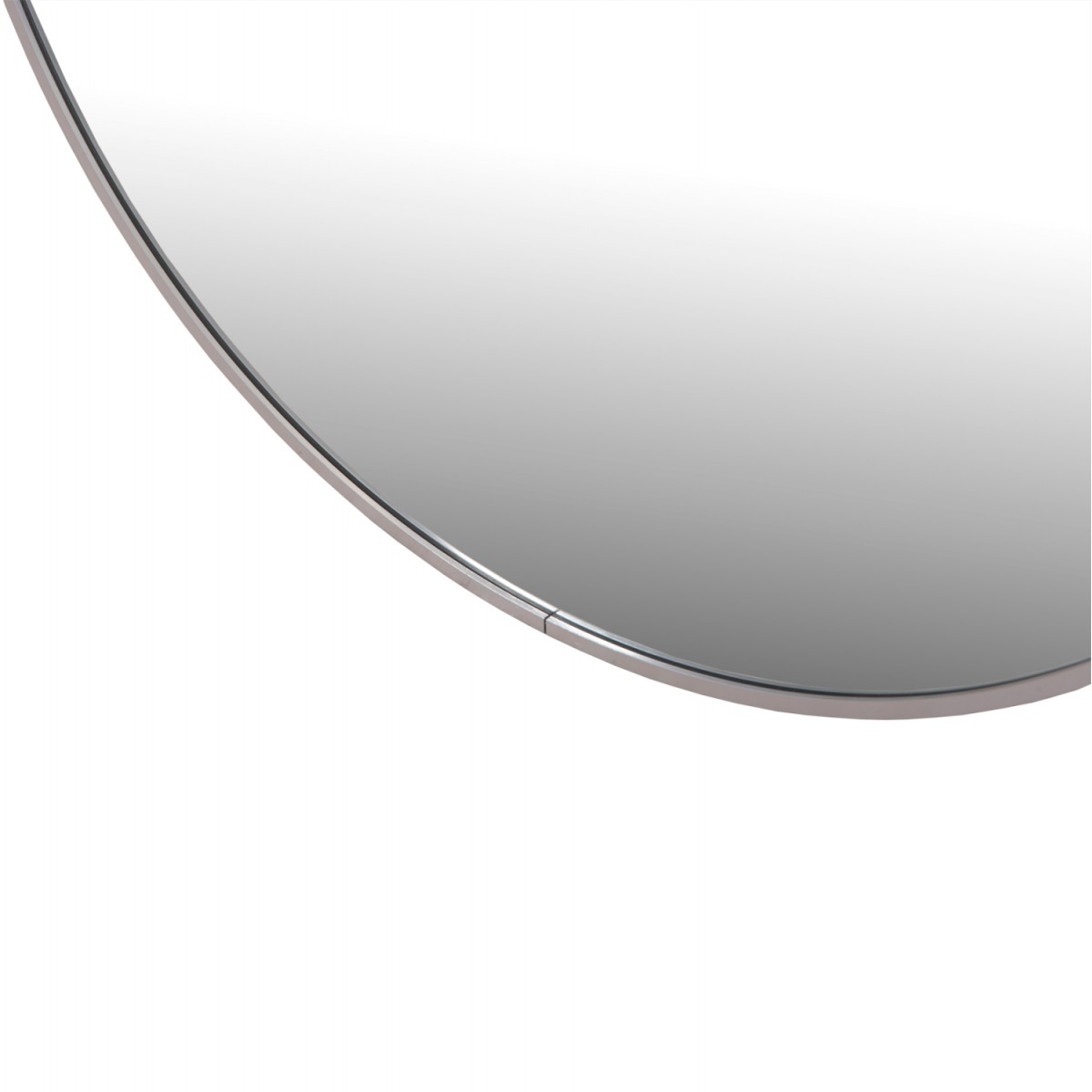 ΚΑΘΡΕΠΤΗΣ ΤΟΙΧΟΥ ΣΕΙΡΑ ARCHER HM4498.40 ΠΛΑΙΣΙΟ ΣΤΡΟΓΓΥΛΟ ΑΛΟΥΜΙΝΙΟΥ ΑΣΗΜΙ Φ80εκ