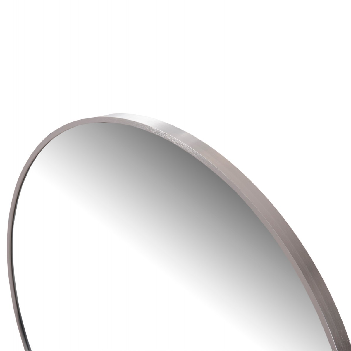 ΚΑΘΡΕΠΤΗΣ ΤΟΙΧΟΥ ΣΕΙΡΑ ARCHER HM4498.40 ΠΛΑΙΣΙΟ ΣΤΡΟΓΓΥΛΟ ΑΛΟΥΜΙΝΙΟΥ ΑΣΗΜΙ Φ80εκ