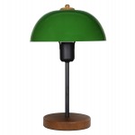 ΦΩΤΙΣΤΙΚΟ ΕΠΙΤΡΑΠΕΖΙΟ HM7582.02 ΠΡΑΣΙΝΟ ΜΑΥΡΟ