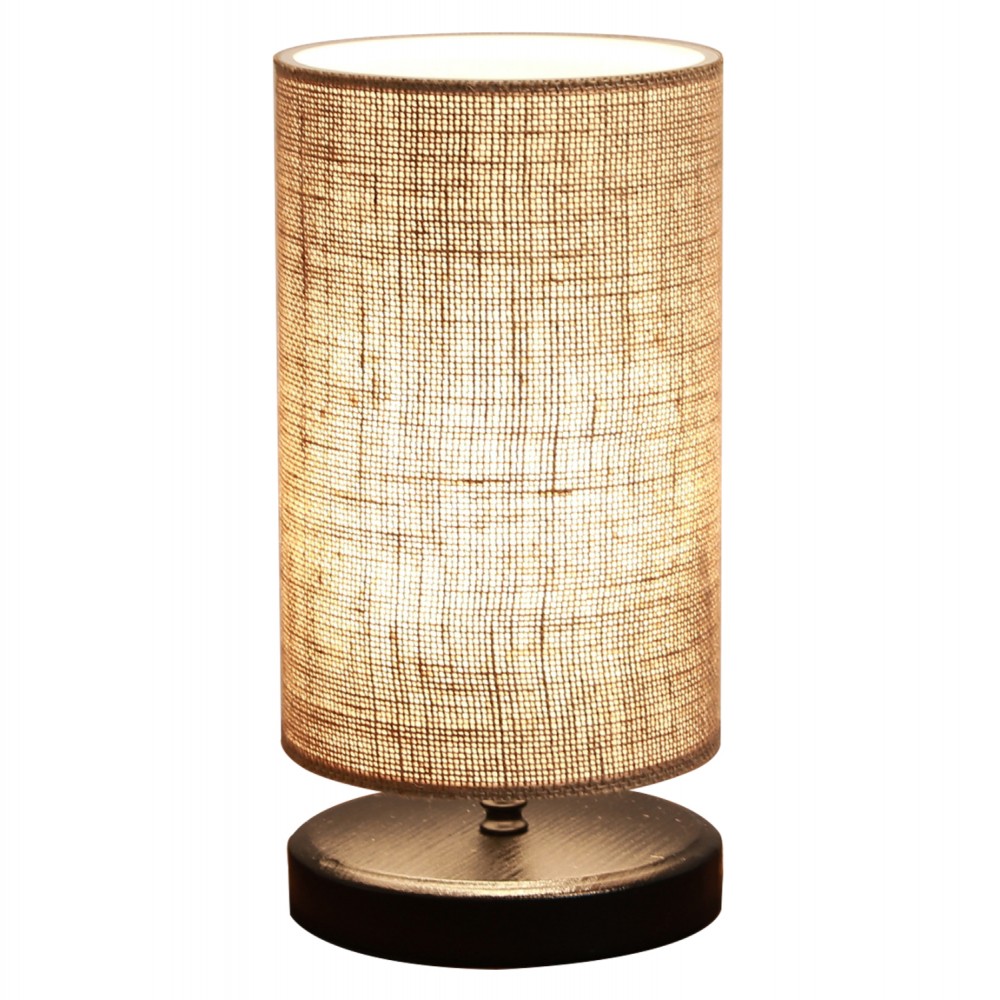 ΦΩΤΙΣΤΙΚΟ ΕΠΙΤΡΑΠΕΖΙΟ ΜΑΥΡΟ ΜΕ ΜΠΕΖ HM7595.01 15Χ30εκ.