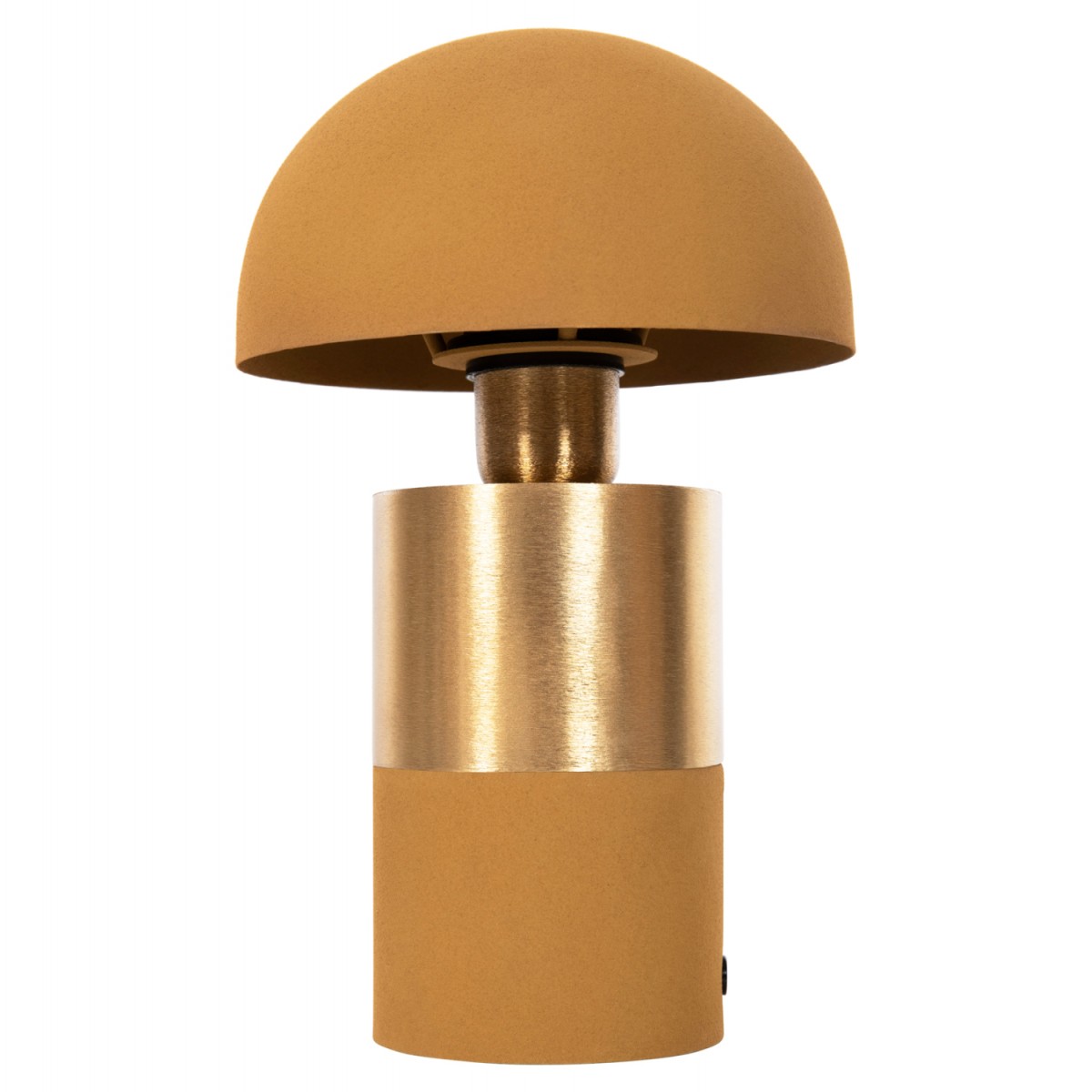 ΕΠΙΤΡΑΠΕΖΙΟ ΦΩΤΙΣΤΙΚΟ PUNE HM4255.09 ΜΕΤΑΛΛΟ ΣΕ ΜΟΥΣΤΑΡΔΙ-ΧΡΥΣΟ Φ18x28Υ εκ.