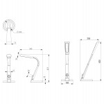 ΦΩΤΙΣΤΙΚΟ ΓΡΑΦΕΙΟΥ LED BLAIN PRO HM4451.08 ΑΣΗΜΙ ΧΡΩΜΑ 34,3x18,3x42,5Υεκ.