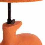 ΕΠΙΤΡΑΠΕΖΙΟ ΦΩΤΙΣΤΙΚΟ BOFEL HM4697 ΤΕΡΑΚΟΤΑ ΠΟΡΤΟΚΑΛΙ-ΚΑΠΕΛΟ TEDDY ΥΦΑΣΜΑ 30x8x52Υεκ