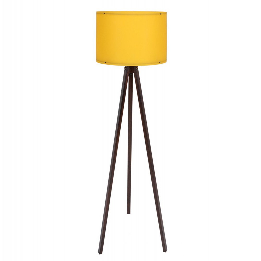 ΦΩΤΙΣΤΙΚΟ ΔΑΠΕΔΟΥ ΞΥΛΙΝΟ CAGNEY ΚΑΡΥΔΙ ΜΕ ΚΙΤΡΙΝΟ ΚΑΠΕΛΟ HM7272.02 Φ38x145 εκ.