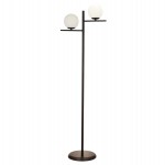 ΦΩΤΙΣΤΙΚΟ ΔΑΠΕΔΟΥ ΜΕΤΑΛΛΙΚΟ ΜΑΥΡΟ HM7432.01 30x158 εκ.