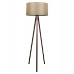 ΦΩΤΙΣΤΙΚΟ ΔΑΠΕΔΟΥ ΞΥΛΙΝΟ CRUZ HM7578.03 ΚΑΡΥΔΙ ΜΕ ΚΑΦΕ ΚΑΠΕΛΟ Φ38x140Y εκ.