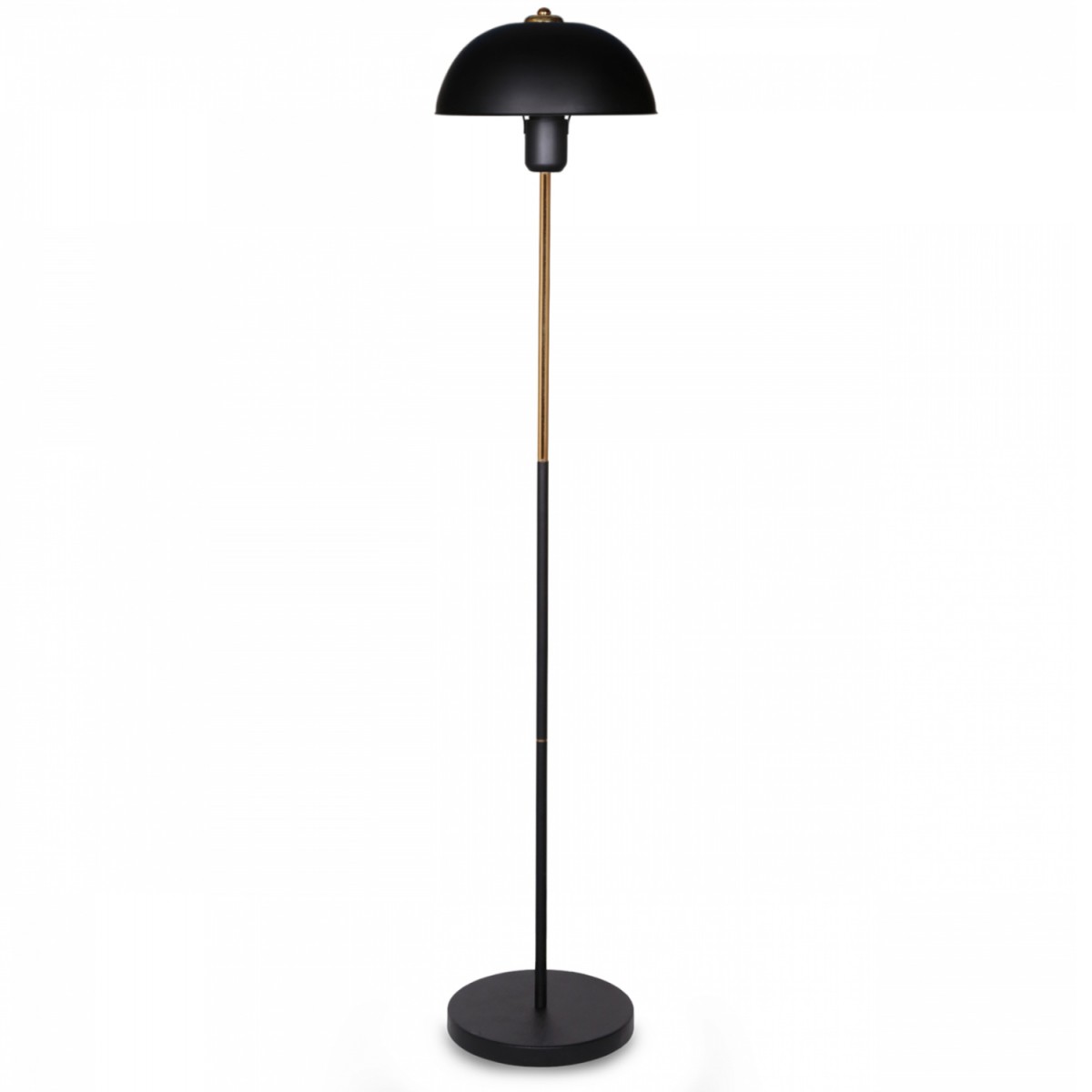 ΦΩΤΙΣΤΙΚΟ ΔΑΠΕΔΟΥ ΜΕΤΑΛΛΙΚΟ ΜΑΥΡΟ HM7579.01 ΜΑΥΡΟ ΧΡΥΣΟ Φ23x140εκ.