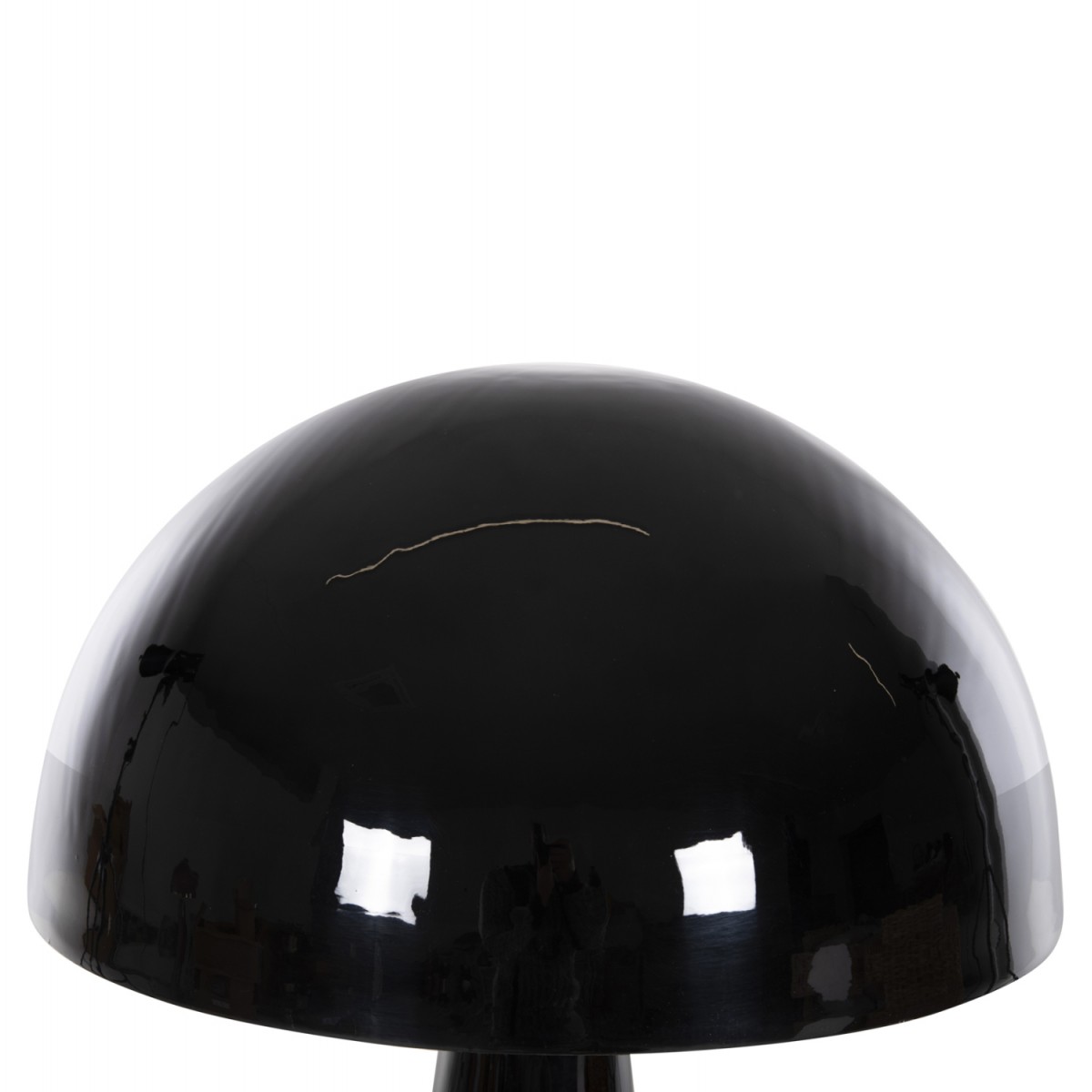 ΦΩΤΙΣΤΙΚΟ ΔΑΠΕΔΟΥ SMUSH HM4256.04 ΜΕΤΑΛΛΟ ΜΑΥΡΟ-ΡΥΘΜΙΖΟΜΕΝΟ ΚΑΠΕΛΟ Φ50x100Υ