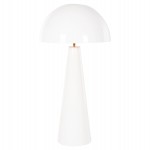 ΦΩΤΙΣΤΙΚΟ ΔΑΠΕΔΟΥ SMUSH HM4256.03 ΜΕΤΑΛΛΟ ΛΕΥΚΟ-ΡΥΘΜΙΖΟΜΕΝΟ ΚΑΠΕΛΟ Φ50x100Υ