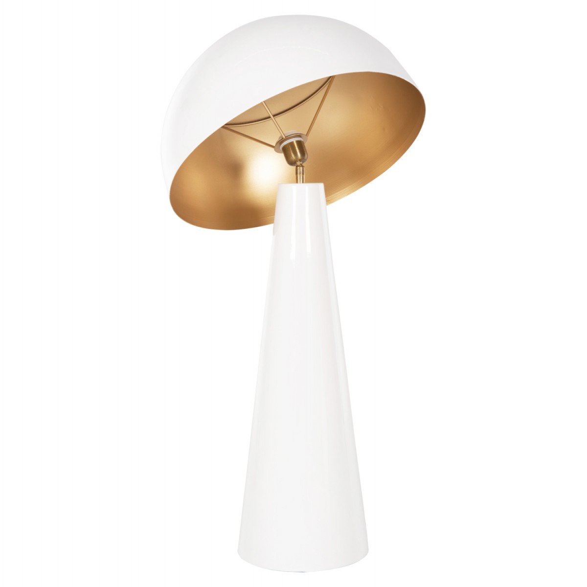 ΦΩΤΙΣΤΙΚΟ ΔΑΠΕΔΟΥ SMUSH HM4256.03 ΜΕΤΑΛΛΟ ΛΕΥΚΟ-ΡΥΘΜΙΖΟΜΕΝΟ ΚΑΠΕΛΟ Φ50x100Υ