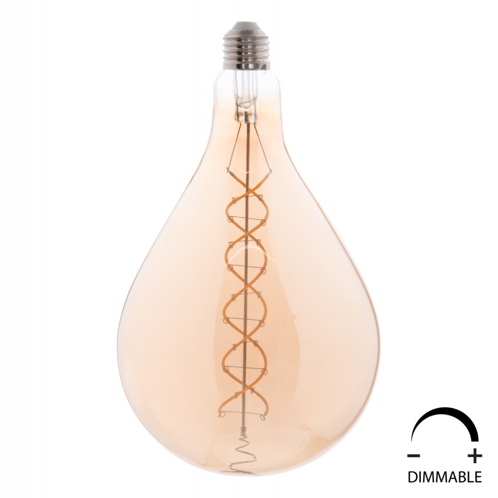 ΛΑΜΠΤΗΡΑΣ LED FILAMENT 8W E27 3000K TEA COLOR DIMMABLE HM4052.02
