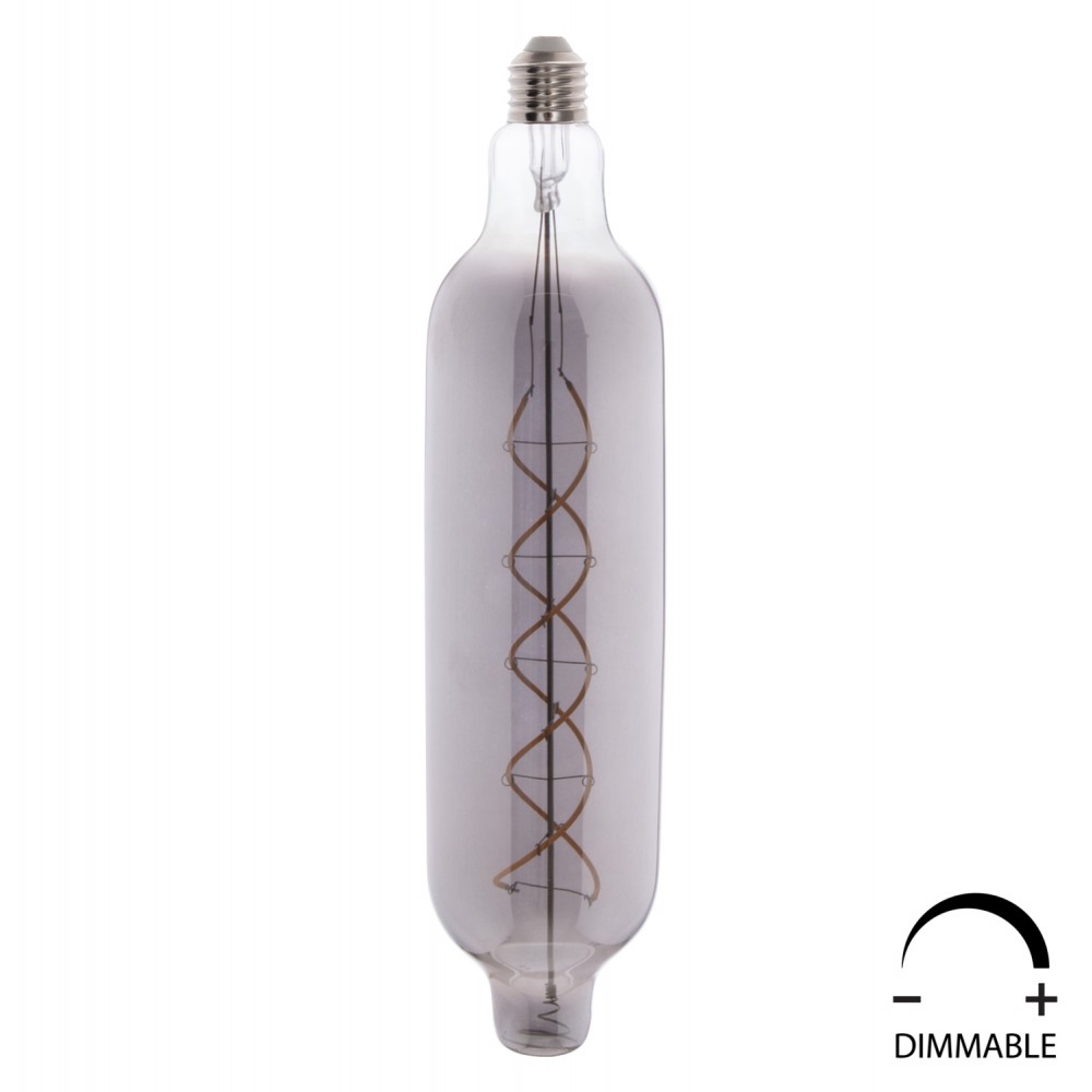 ΛΑΜΠΤΗΡΑΣ JHD-NW7775 LED FILAMENT 8W E27 3000K SMOKE COLOR DIMMABLE  HM4055.03