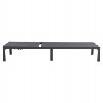 ΞΑΠΛΩΣΤΡΑ ΑΛΟΥΜΙΝΙΟΥ THATCHER HM5983.03 ΑΝΘΡΑΚΙ ΣΚΕΛΕΤΟΣ & TEXTILENE 196,5x64,5x92Υεκ