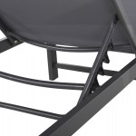 ΞΑΠΛΩΣΤΡΑ ΑΛΟΥΜΙΝΙΟΥ THATCHER HM5983.03 ΑΝΘΡΑΚΙ ΣΚΕΛΕΤΟΣ & TEXTILENE 196,5x64,5x92Υεκ