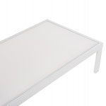 ΞΑΠΛΩΣΤΡΑ ΑΛΟΥΜΙΝΙΟΥ THATCHER HM5983.01 ΛΕΥΚΟΣ ΣΚΕΛΕΤΟΣ & TEXTILENE 196,5x64,5x92Υεκ