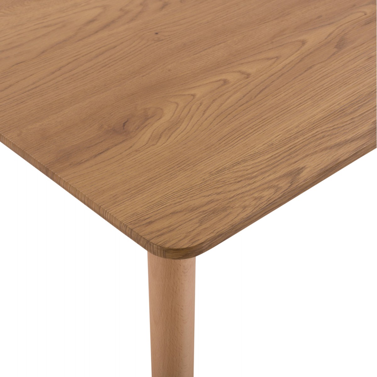 ΣΕΤ ΤΡΑΠΕΖΑΡΙΑΣ 5ΤΜΧ LUCIEN HM21183 MDF TOP & ΞΥΛΟ ΟΞΙΑΣ ΣΕ ΦΥΣΙΚΟ ΧΡΩΜΑ