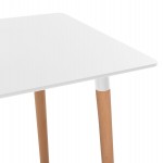 ΣΕΤ ΤΡΑΠΕΖΑΡΙΑΣ 5ΤΜΧ VEGAS HM21184 MDF TOP ΣΕ ΛΕΥΚΟ--ΠΟΔΙΑ ΟΞΙΑΣ