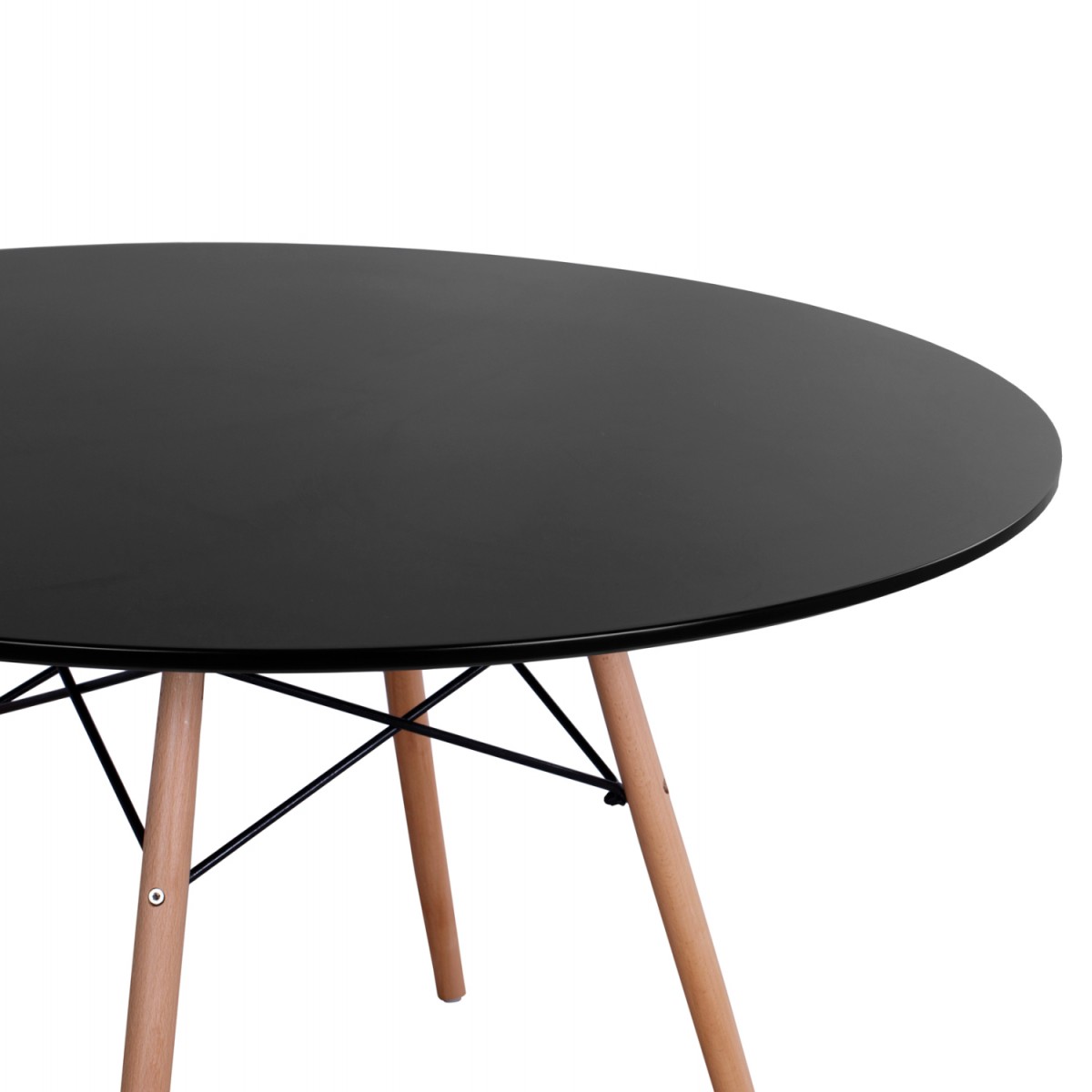 ΣΕΤ ΤΡΑΠΕΖΑΡΙΑΣ 5ΤΜΧ MAGGIE HM21187 MDF TOP & ΠΟΛΥΠΡΟΠΥΛΕΝΙΟ ΣΕ ΜΑΥΡΟ ΧΡΩΜΑ