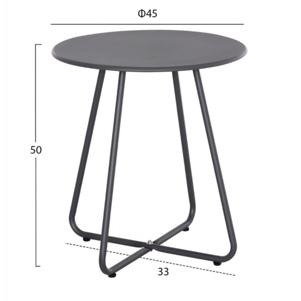 ΣΕΤ LOUNGE 3TMX ΕΞ.ΧΩΡΟΥ PONY HM21193 ΜΕΤΑΛΛΟ ΣΕ ΓΚΡΙ--ΣΥΝΘ.RATTAN ΣΕ ΛΕΥΚΟ-ΜΑΥΡΟ