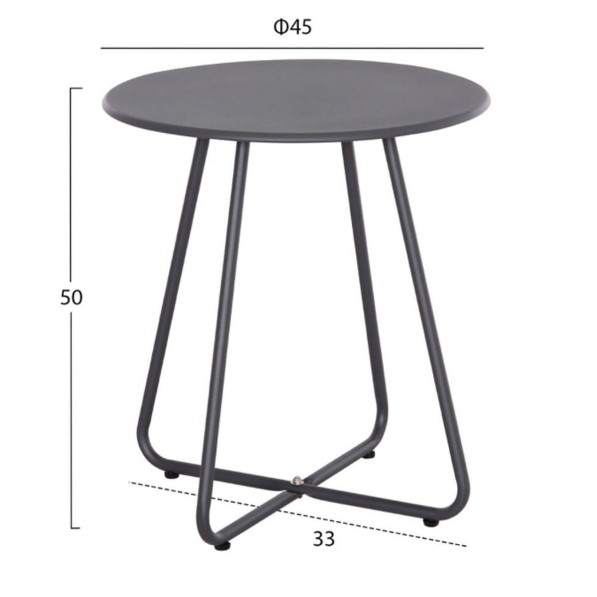 ΣΕΤ LOUNGE 3TMX ΕΞ.ΧΩΡΟΥ PONY HM21193 ΜΕΤΑΛΛΟ ΣΕ ΓΚΡΙ--ΣΥΝΘ.RATTAN ΣΕ ΛΕΥΚΟ-ΜΑΥΡΟ
