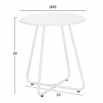 ΣΕΤ LOUNGE 3TMX ΕΞ.ΧΩΡΟΥ PONY HM21193.02 ΜΕΤΑΛΛΟ ΚΑΙ ΣΥΝΘ.RATTAN ΣΕ ΛΕΥΚΟ-ΜΑΥΡΟ