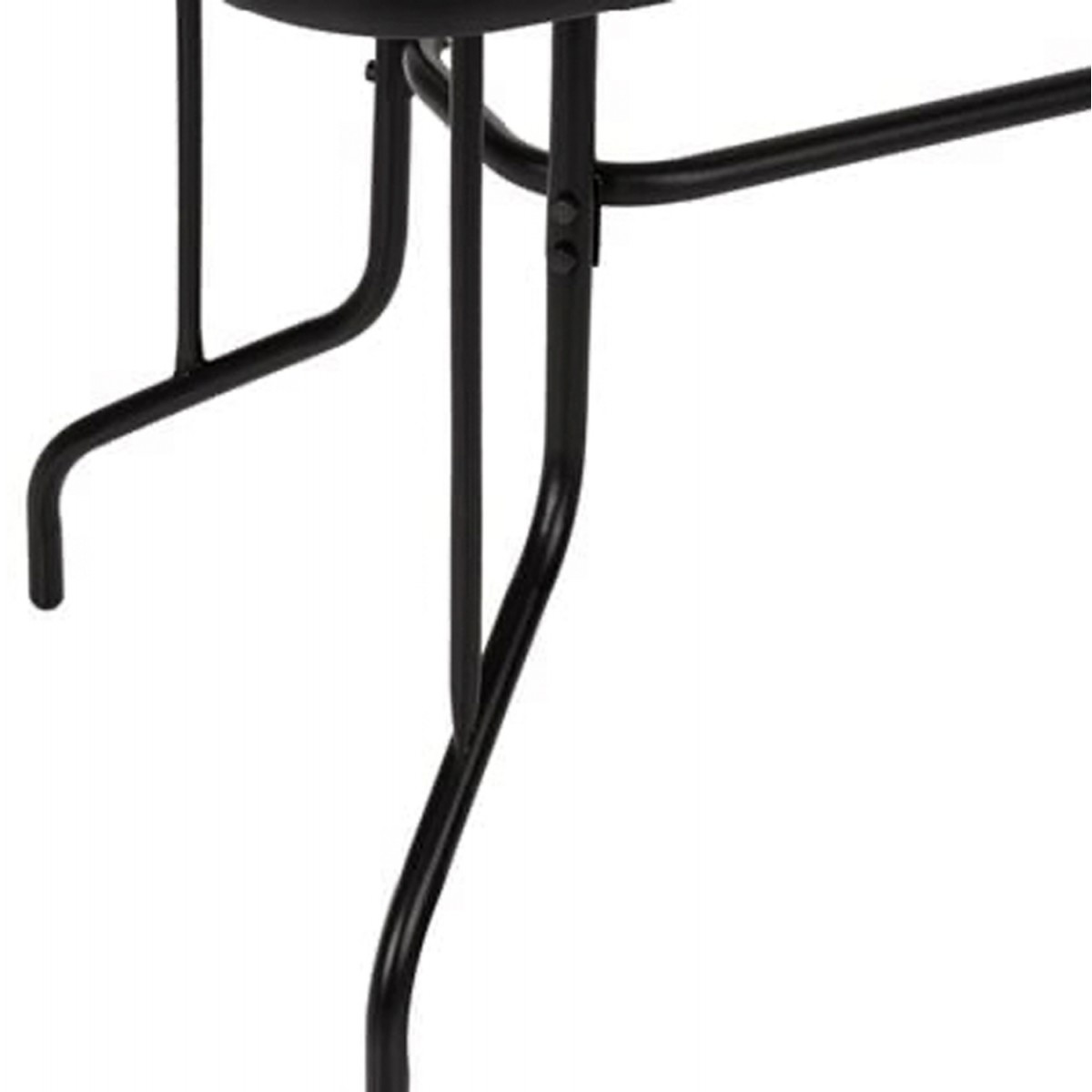 ΣΕΤ ΤΡΑΠΕΖΑΡΙΑΣ 5ΤΜΧ HM5193.13 ΜΕΤΑΛΛΙΚO ΜΕ 4 ΚΑΡΕΚΛΕΣ & ΤΡΑΠΕΖΙ 110x60 ΜΑΥΡΟ