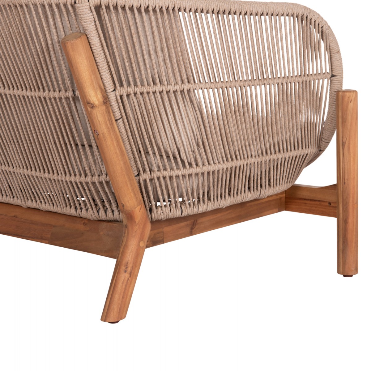 ΣΕΤ ΣΑΛΟΝΙ ΕΞ.ΧΩΡΟΥ 4ΤΜΧ SANJI HM21213 ΞΥΛΟ ΑΚΑΚΙΑΣ-ΑΛΟΥΜΙΝΙΟ-ΣΧΟΙΝΙ