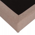 ΥΠΟΣΤΡΩΜΑ/ΚΡΕΒΑΤΙ ΥΠΕΡΔΙΠΛΟ SIGGY HM21217.01 ΜΠΕΖ ΥΦΑΣΜΑ--ΓΙΑ 160x200εκ.