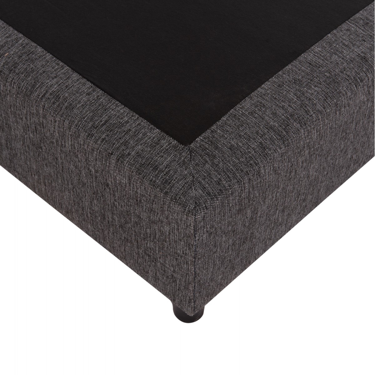 ΥΠΟΣΤΡΩΜΑ/ΚΡΕΒΑΤΙ KING-SIZE SIGGY HM21218 ΓΚΡΙ ΥΦΑΣΜΑ--ΓΙΑ 180x200εκ.